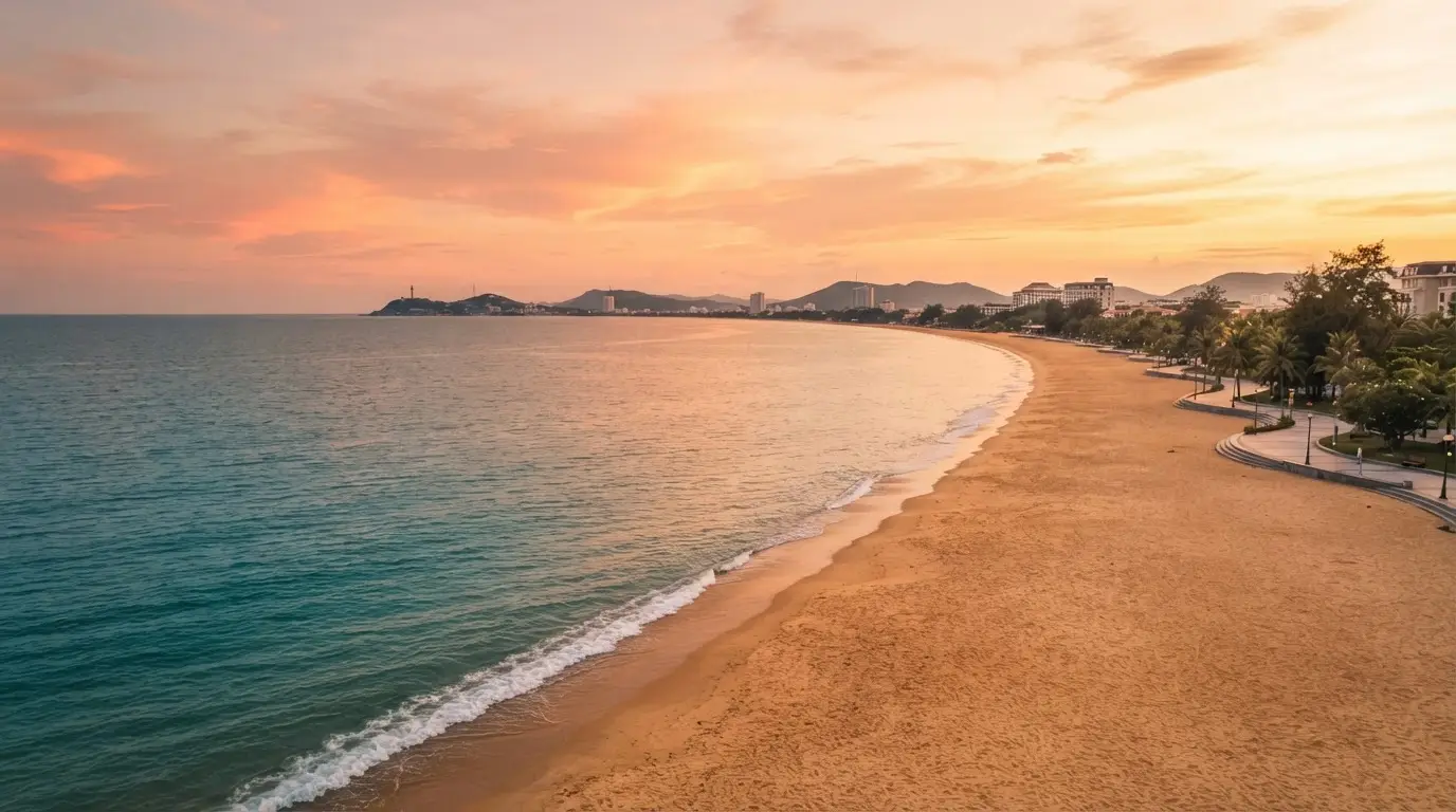Khung cảnh biển Vũng Tàu